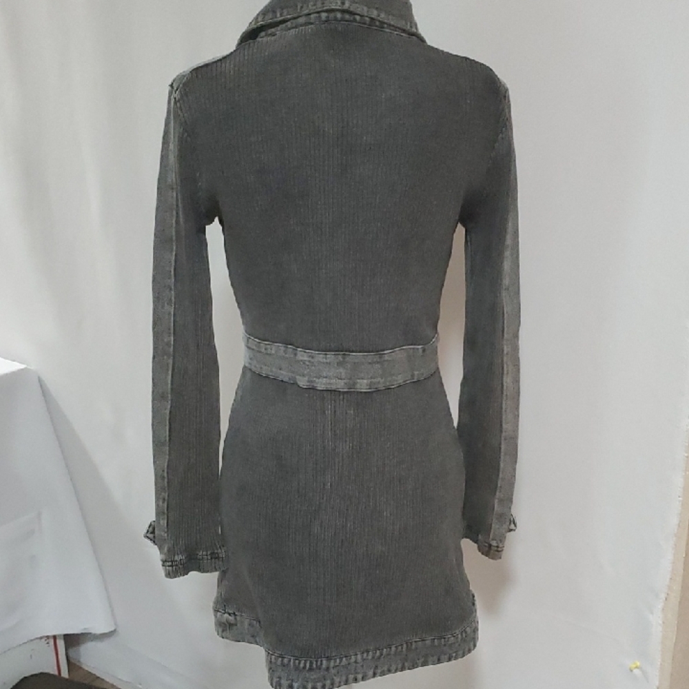 Ashley By 26 International Charcoal Jean Jacket NWOT - Picture 4 of 4